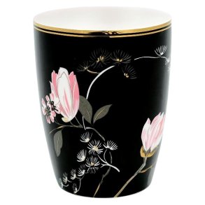 Amelie Black latte cup