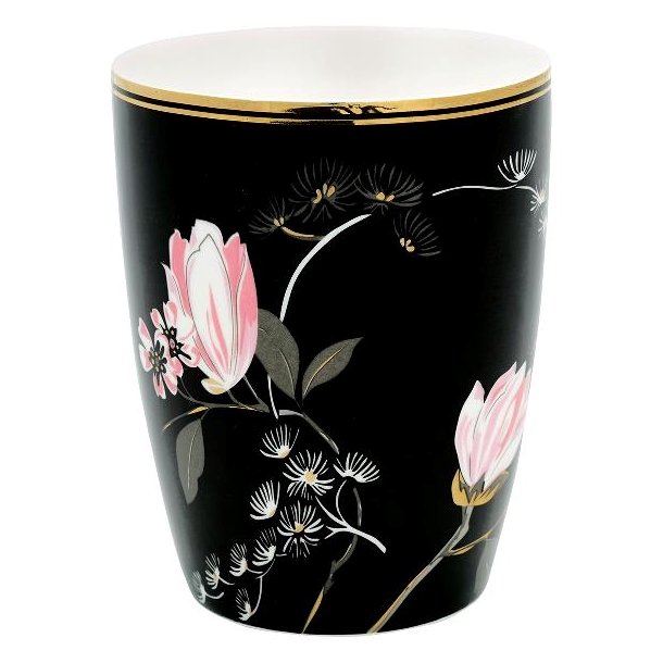 Amelie Black latte cup