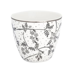 Amira White latte cup fra GreenGate - Tinashjem