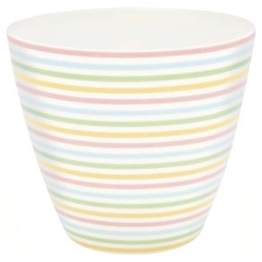 Ansley White latte cup fra GreenGate - Tinashjem