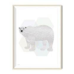 Plakat fra A:Sign isbj�rn 30 x 40 cm - Fransenhome