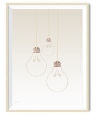 Plakat fra A:Sign lights 30 x 40 cm - Fransenhome