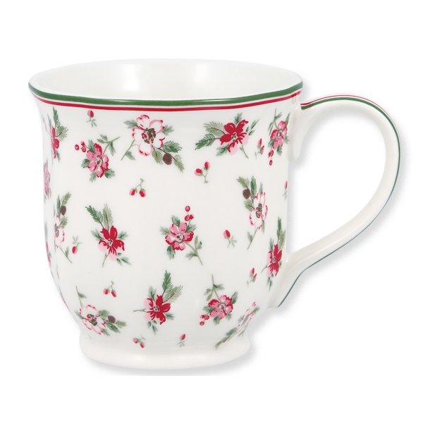 Astrid White tea mug fra GreenGate - Tinashjem