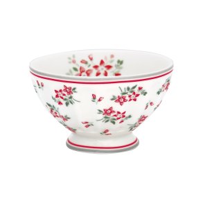 Avery White french bowl 10 cm medium fra GreenGate - Tinashjem