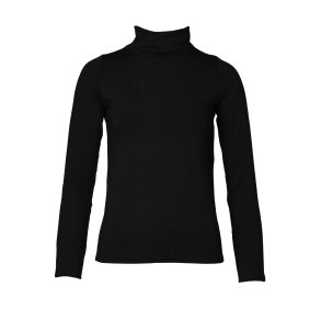 BASIC BLACK TRINNI med h�j hals fra du Milde - Tinashjem