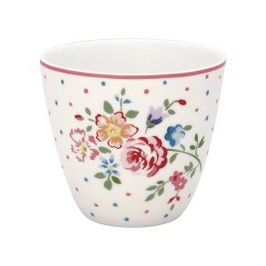 Belle White latte cup fra GreenGate - Tinashjem