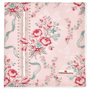 Betty Pale Pink stofserviet fra GreenGate - Tinashjem