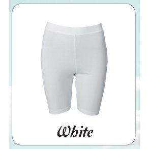biker leggings hvid fra duMilde - Tinashjem