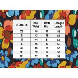 BLUEISH DUANETA nederdel fra du Milde m�leskema - Tinashjem