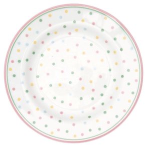 Bonnie White plate small 15 cm fra GreenGate - Tinashjem