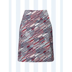 Carla Circles and Stripes nederdel fra du Milde - Tinashjem