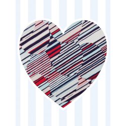 Carla Circles and Stripes nederdel fra du Milde detaljebillede - Tinashjem