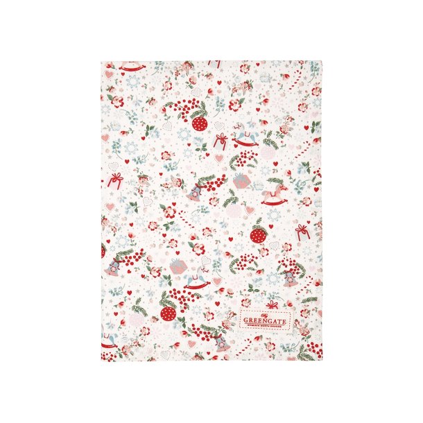 Carol White viskestykke 50 x 70 cm fra GreenGate - Tinashjem