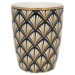 Celine Black latte cup fra GreenGate - Tinashjem