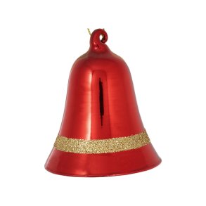 Julekugle Christmas Charline bell red hanging fra GreenGate - Tinashjem