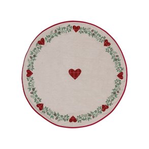 Charline mix juletr�st�ppe 130 x 130 cm fra GreenGate - Tinashjem