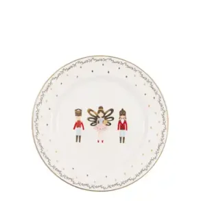 Cindarella white plate fra GreenGate - Tinashjem