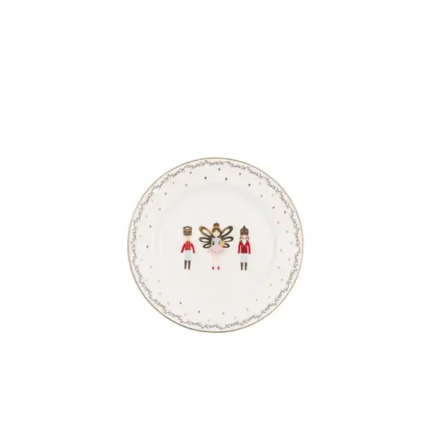 Cindarella white plate fra GreenGate - Tinashjem