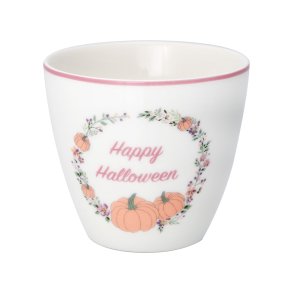Clarice White latte cup fra GreenGate - Tinashjem