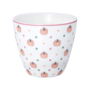 Clarissa White latte cup fra GreenGate - Tinashjem