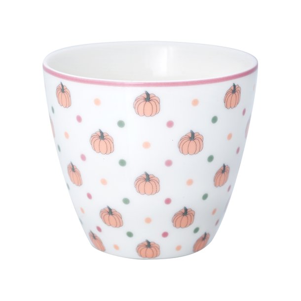 Clarissa White latte cup fra GreenGate - Tinashjem