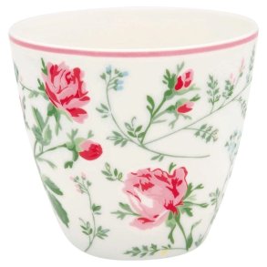 Constance White latte cup fra GreenGate - Tinashjem