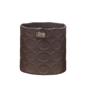 L�bech Living urtepotteskjuler Rounds brun h�jde 13 cm - Fransenhome