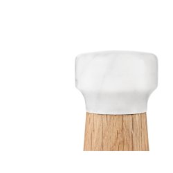 Normann Copenhagen Craft Saltkv�rn Small Hvid top - Fransenhome