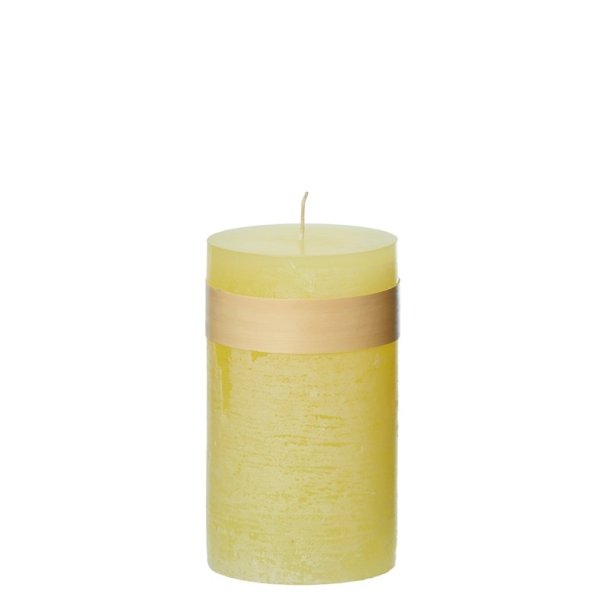 Lys Limelight h�jde 15 cm Timber Candle fra L�bech Living - Tinashjem