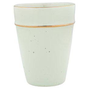 Pale Green kop med guld kant fra GreenGate - Tinashjem