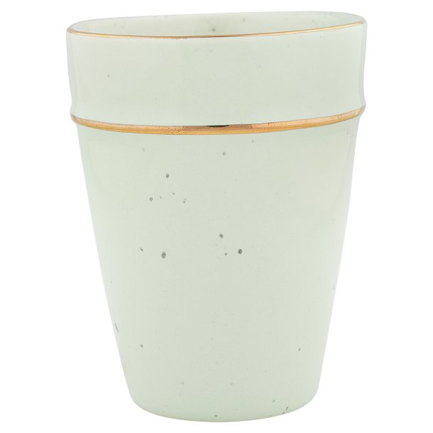 Pale Green kop med guld kant fra GreenGate - Tinashjem