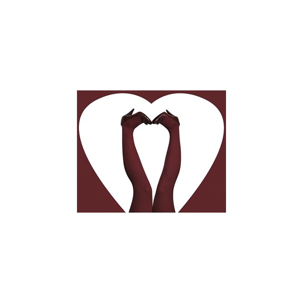 Str�mper Dark Cherry 60 denier fra du Milde - Tinashjem