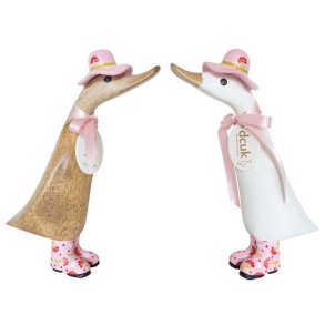 And hvid med farvede gummist�vler, hat og sl�jfe h�jde ca. 22 cm - Fransenhome