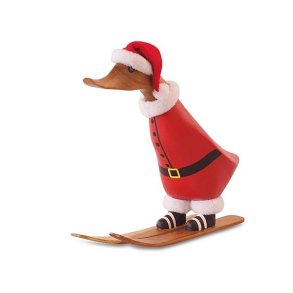 Santa Duckling skiing and p� ski - Fransenhome