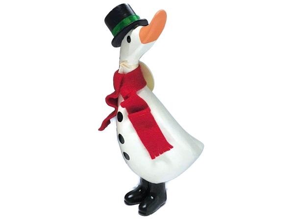 Snowman Duckling med halst�rkl�de - Fransenhome