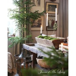 Jeanne d�Arc Living Julespecial 2024 Den Dejlige Juletid pyntet stue - Tinashjem