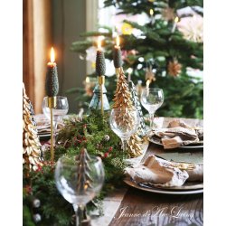 Jeanne d�Arc Living Julespecial 2024 Den Dejlige Juletid d�kket julebord - Tinashjem