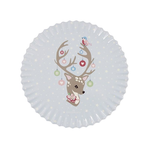 Dina Pale Blue bordsk�ner rund fra GreenGate - Tinashjem