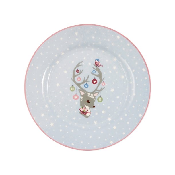 Dina Pale Blue plate fra GreenGate - Tinashjem