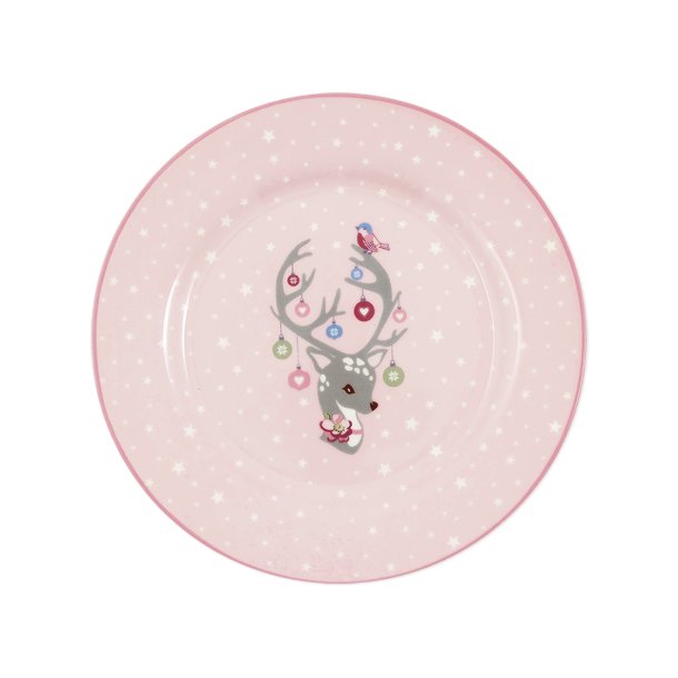 Dina Pale Pink plate fra GreenGate - Tinashjem
