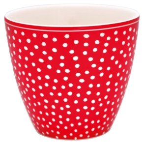 Dot Red latte cup fra GreenGate - Tinashjem