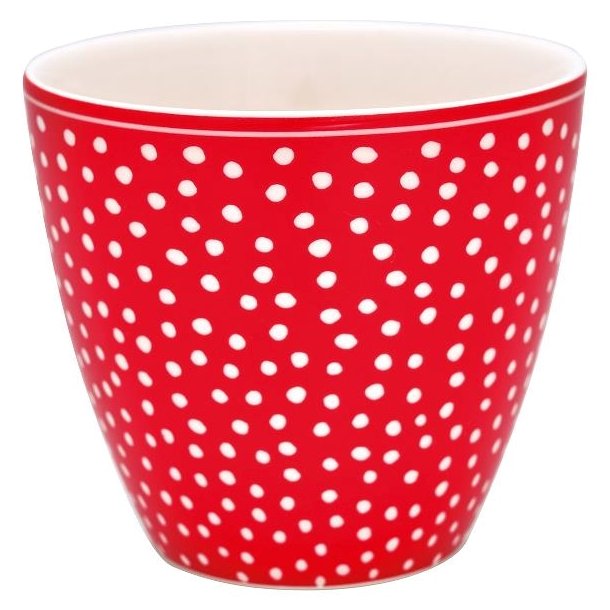 Dot Red latte cup fra GreenGate - Tinashjem