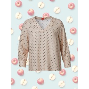 DUINGEBORGS FINE DOTS bluse fra du Milde - Tinashjem
