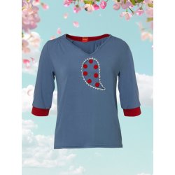 DUPETRA PAISLEY T-shirt fra du Milde - Tinashjem