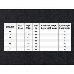DUSOFIAS DENIM BLACK nederdel fra du Milde m�leskema - Tinashjem