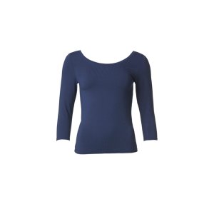 BASIC BLUE TRINNI MED RUND HALS fra du Milde - Tinashjem