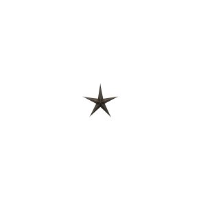 House Doctor stjerne brun 15 cm 3 stk. - Fransenhome