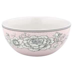 Ella Pale Pink cereal bowl 14 cm fra GreenGate - Tinashjem
