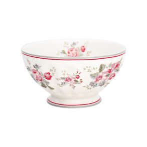 Elouise White french bowl 13,5 cm fra GreenGate - Tinashjem