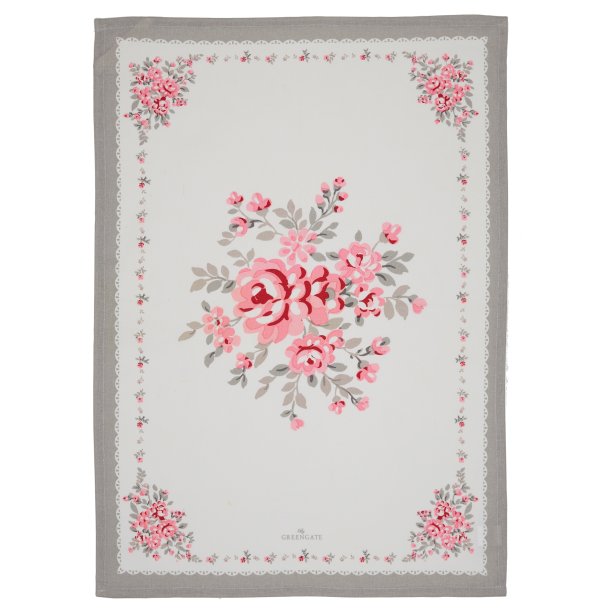 Flora Vintage viskestykke 50 x 70 cm fra GreenGate - Tinashjem